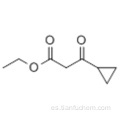Etil 3 ciclopropil 3 oxopropanoato CAS 24922-02-9